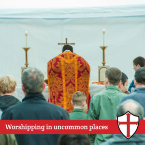 Worshipping in uncommon places